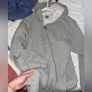 Gilden heavy blend zip up hoodie